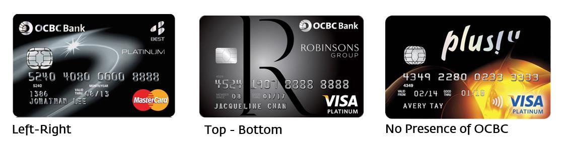 OCBC's credit card embodying brand architecture strategy