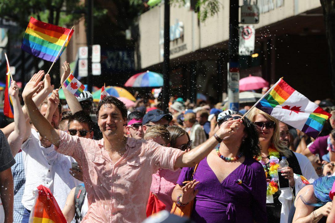 Justin Trudeau at Toronto Pride Parade