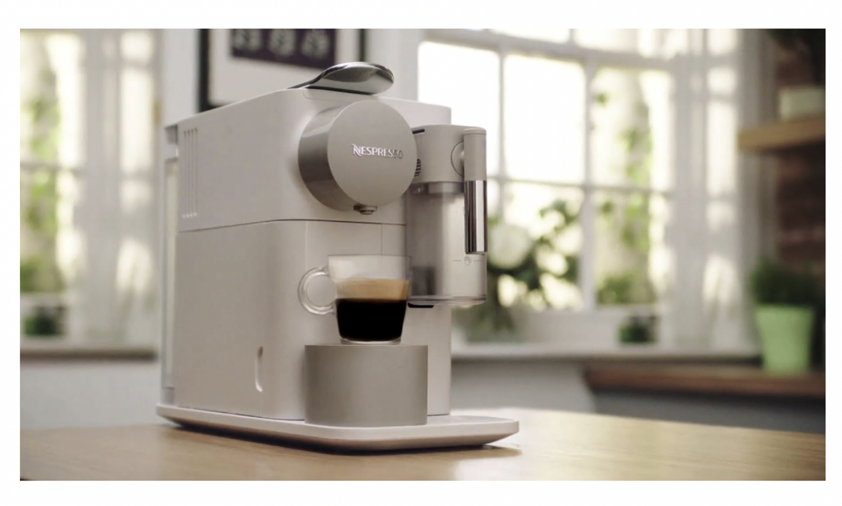 Product nickname for Nespresso's iconic coffee machine